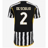 Juventus Mattia De Sciglio #2 Heimtrikot Frauen 2023-24 Kurzarm